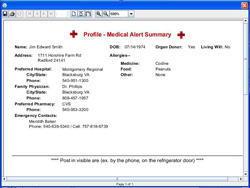 Family Medical Records - Medical Alert - Record Tree®